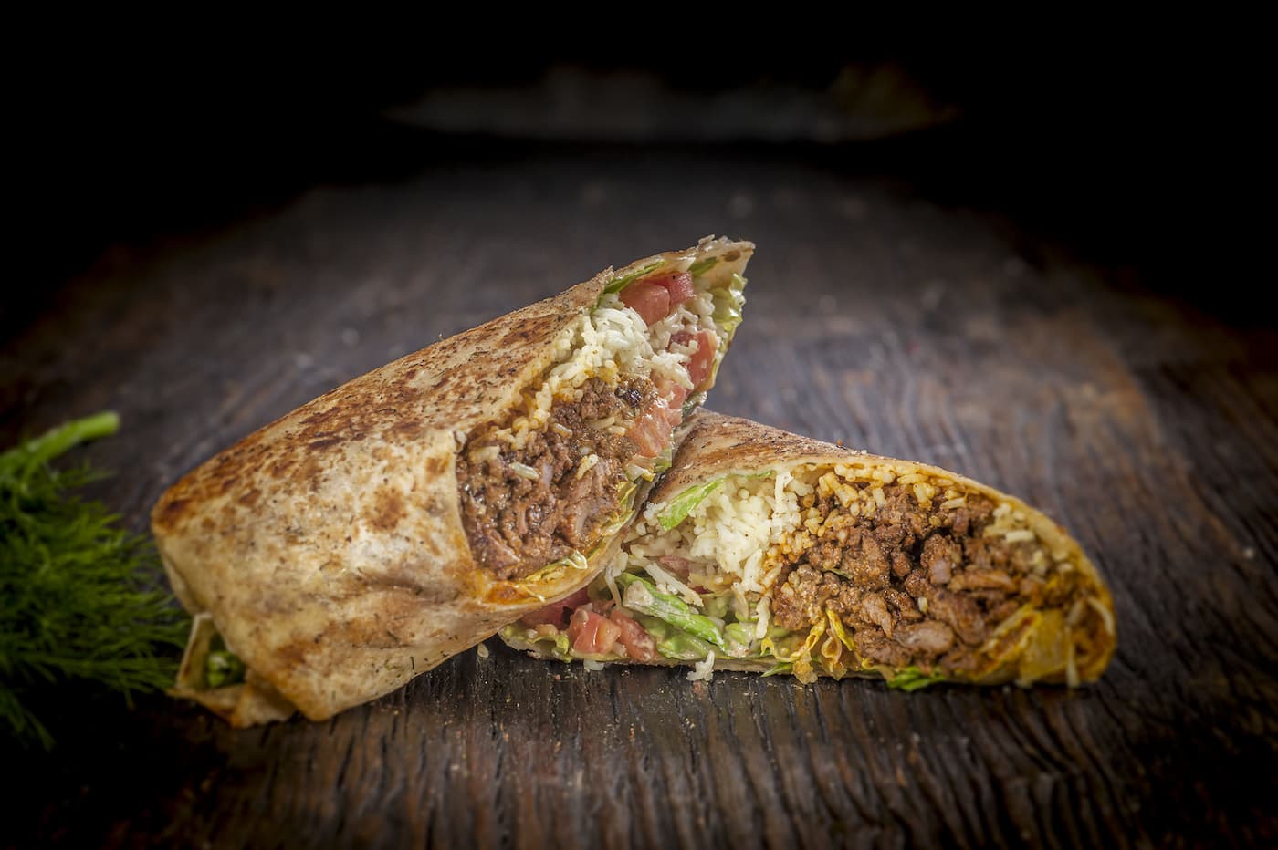 Spicy Beef Buritto